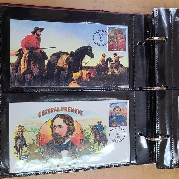Collection of 136 Legends of the West U.S. First Day Covers - Picture 3 of 16